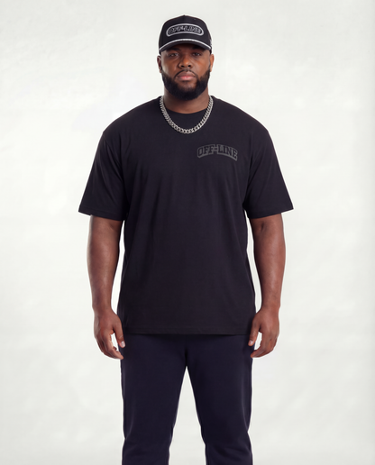OFF-BLACK OFF-LINE Tee