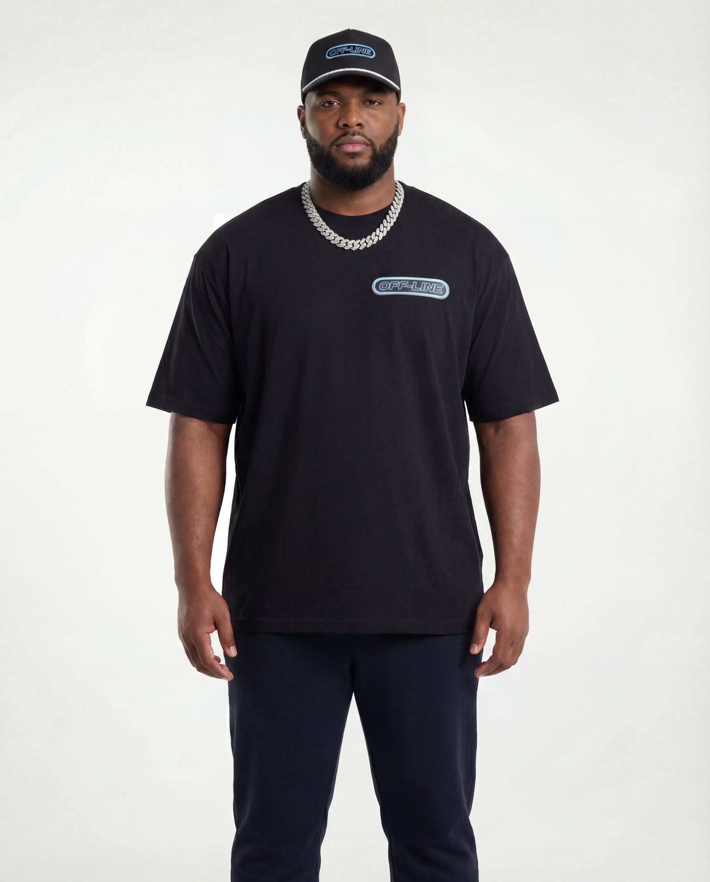 BLU OFF-LINE 64 Jersey Tee