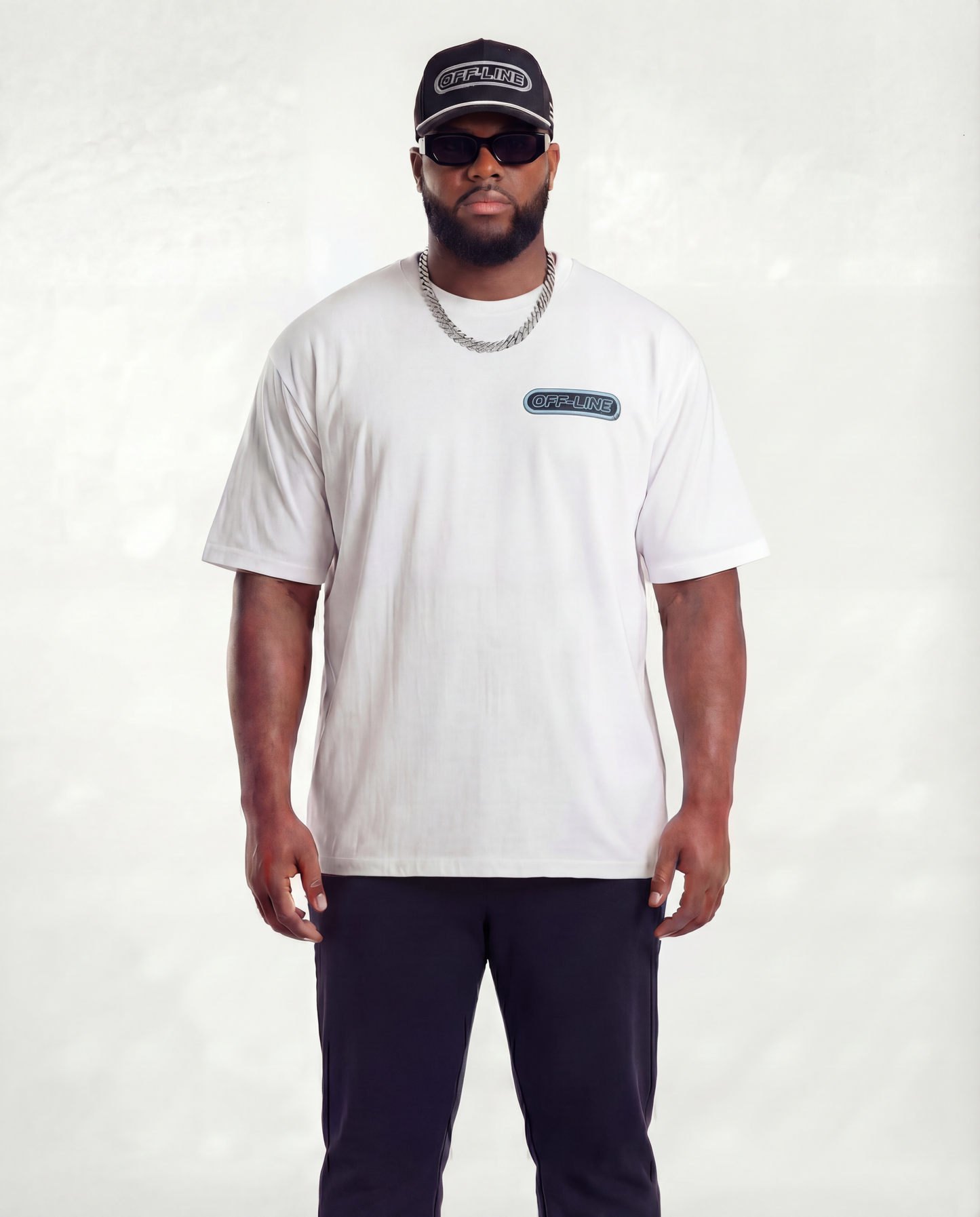 BLU OFF-LINE 64 Jersey Tee